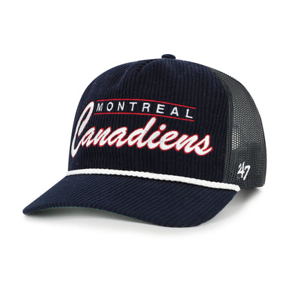 Montreal Canadians Double Header Mesh ’47 Hitch RF – Navy