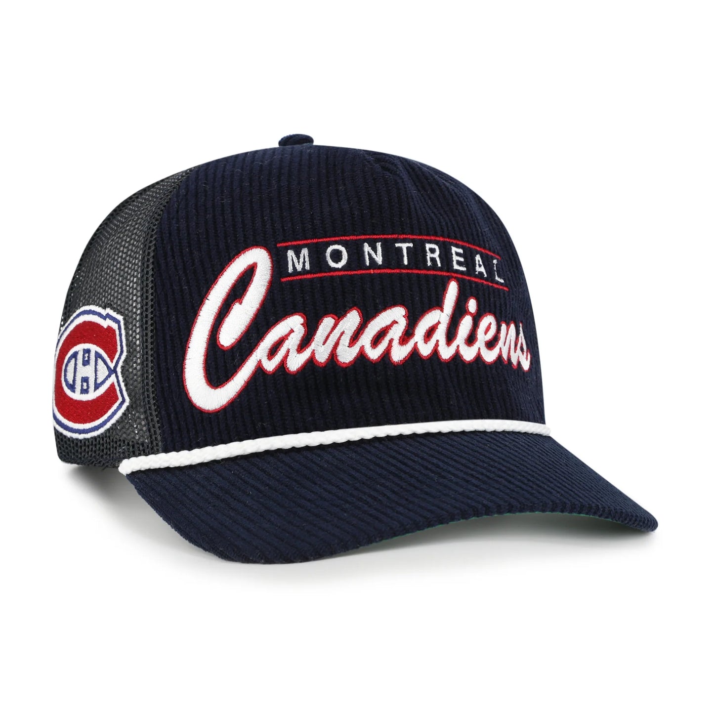 Montreal Canadians Double Header Mesh ’47 Hitch RF – Navy