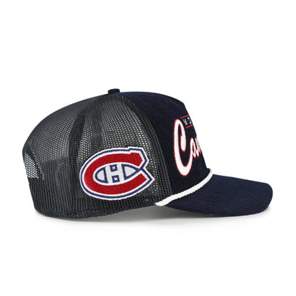 Montreal Canadians Double Header Mesh ’47 Hitch RF – Navy