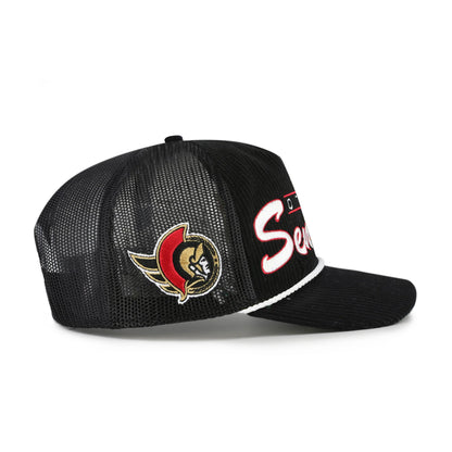Ottawa Senators Double Header Mesh ’47 Hitch RF – Black