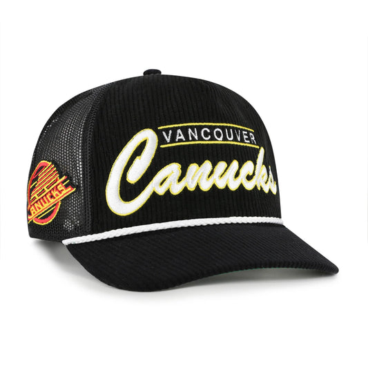Vancouver Canucks Double Header Mesh ’47 Hitch RF – Black